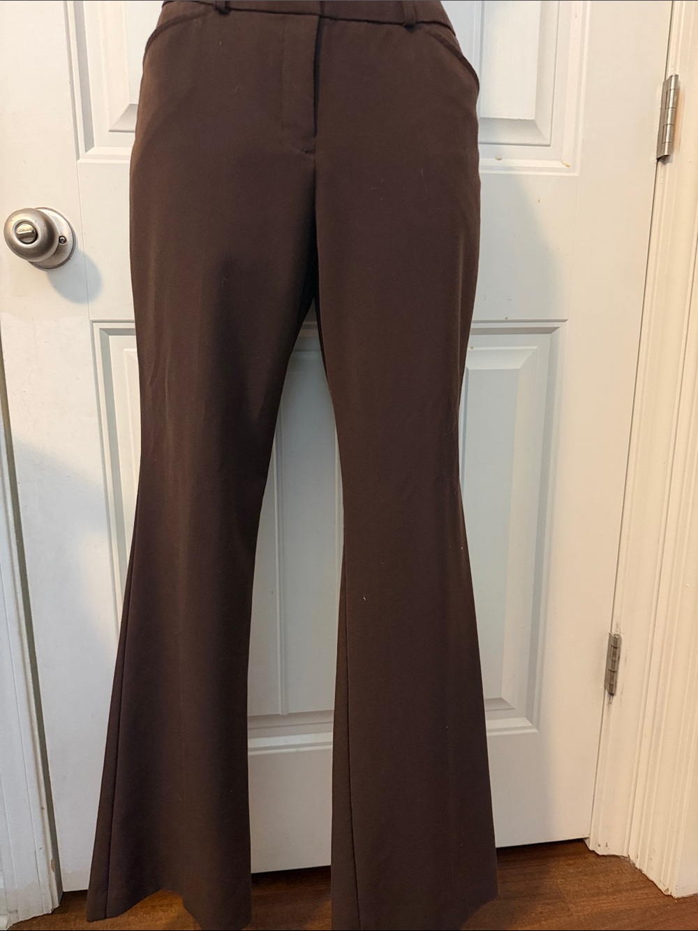 Worthington Modern Fit Dark Brown Women's Dress Pants  slacks size 4